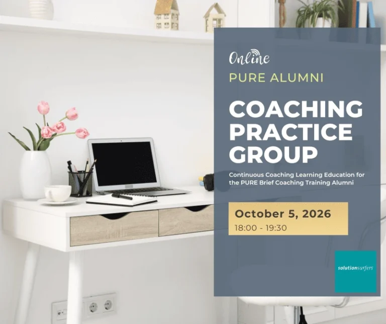 Pure Brief Coaching Training Alumni Online Solution Focus Coaching Practice