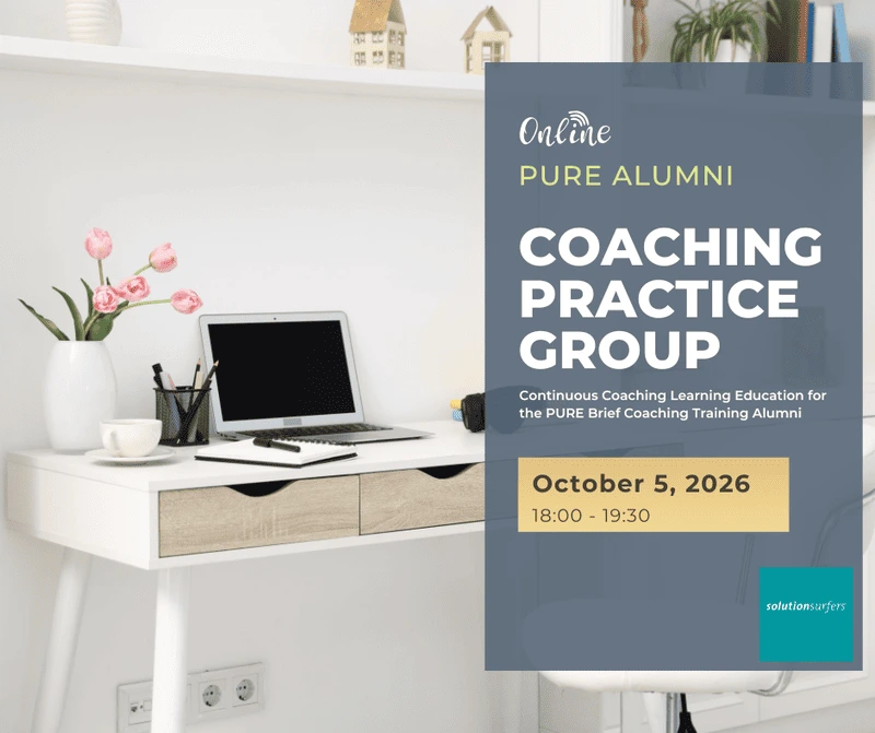 Pure Brief Coaching Training Alumni Online Solution Focus Coaching Practice