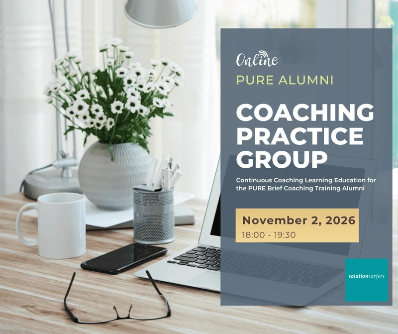 Pure Brief Coaching Training Alumni Online Solution Focus Coaching Practice